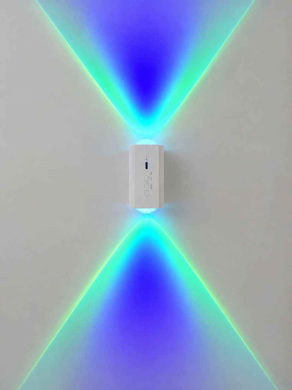 Veilleuse Murale à Détection – Double Faisceau Coloré